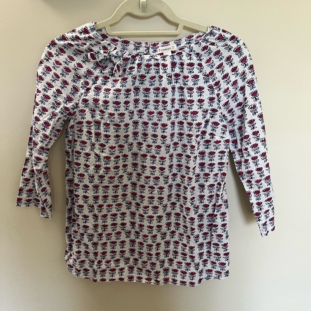 Crewcuts lightweight floral top